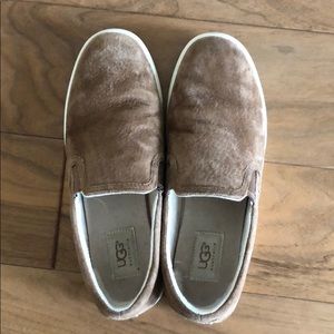 Ugg ‘Fierce’ brown suede Slip-on sneaker